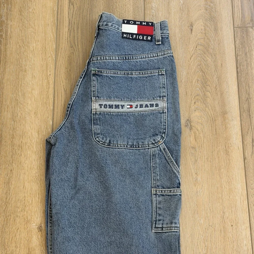 Tommy Hilfiger Denim Carpenter Jeans Baggy Skater Fit Vintage 2001 Size 29
